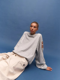 Kinga Csilla | Smoke Stripe Med Jumper
