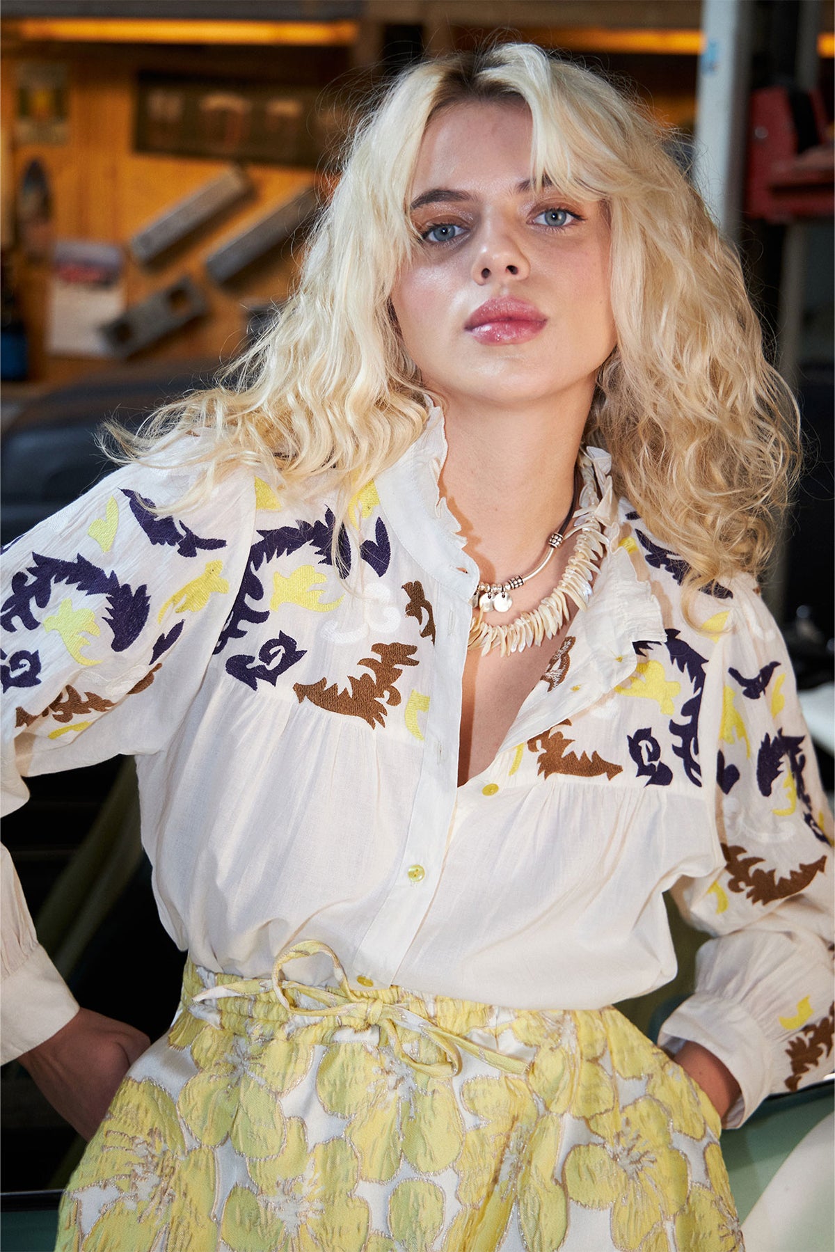 Lollys Laundry | FengaLL Shirt LS - White