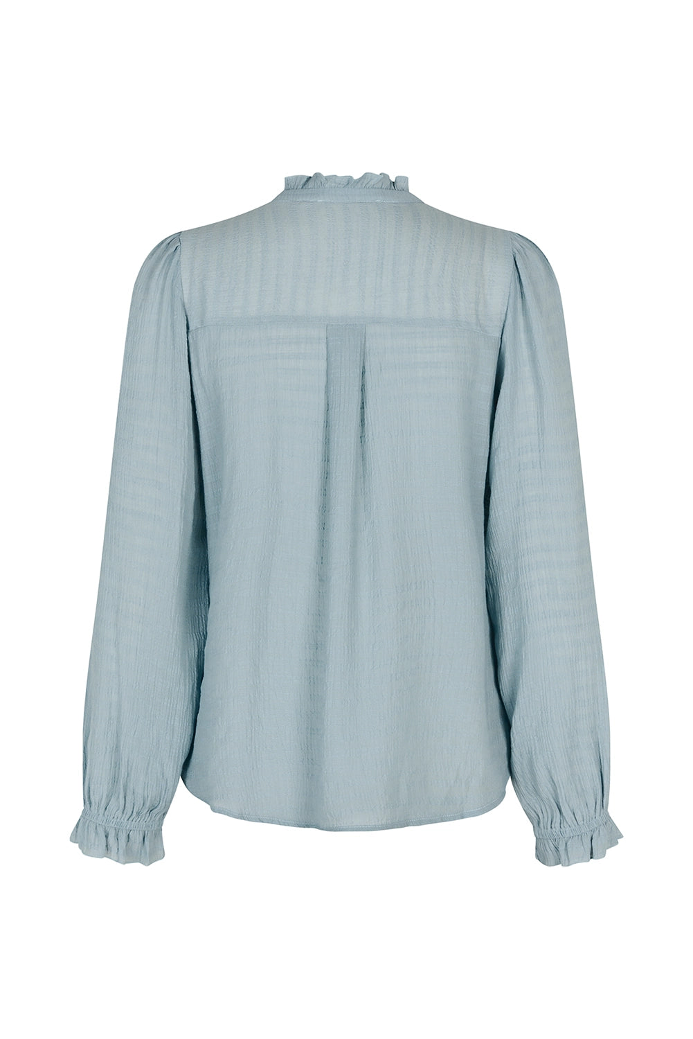 Lollys Laundry | ArielLL Shirt LS - Dusty Blue