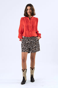 Lollys Laundry | ArielLL Shirt LS - Coral