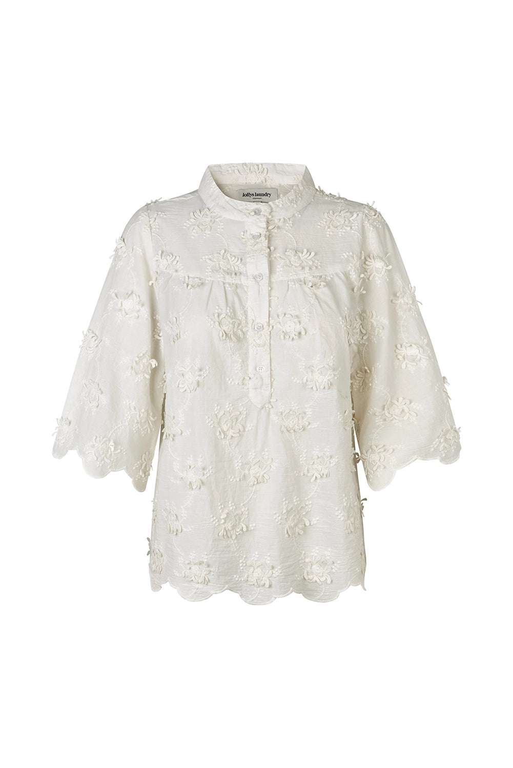 Lollys Laundry | LouiseLL Blouse SS - Creme