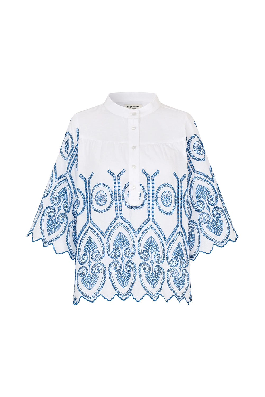 Lollys Laundry | LouiseLL Blouse SS - White