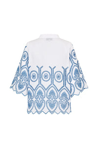 Lollys Laundry | LouiseLL Blouse SS - White