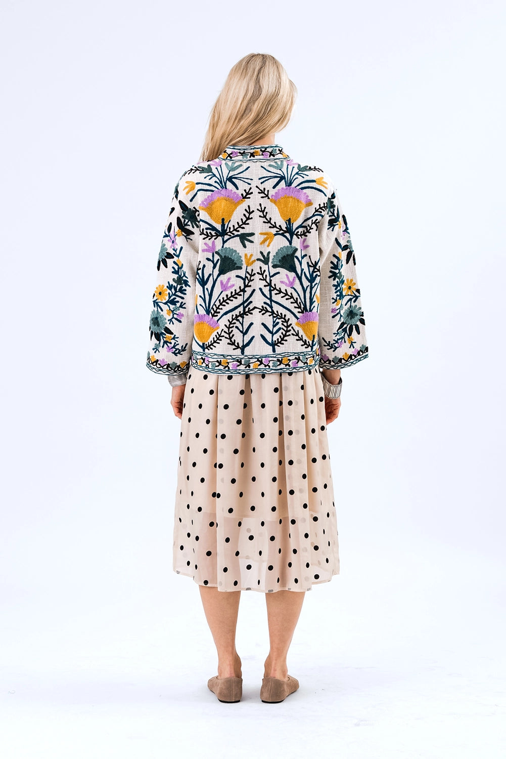 Lollys Laundry | SadieLL Jacket LS - Creme