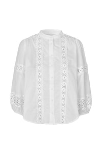Lollys Laundry | JuneLL Shirt LS - White