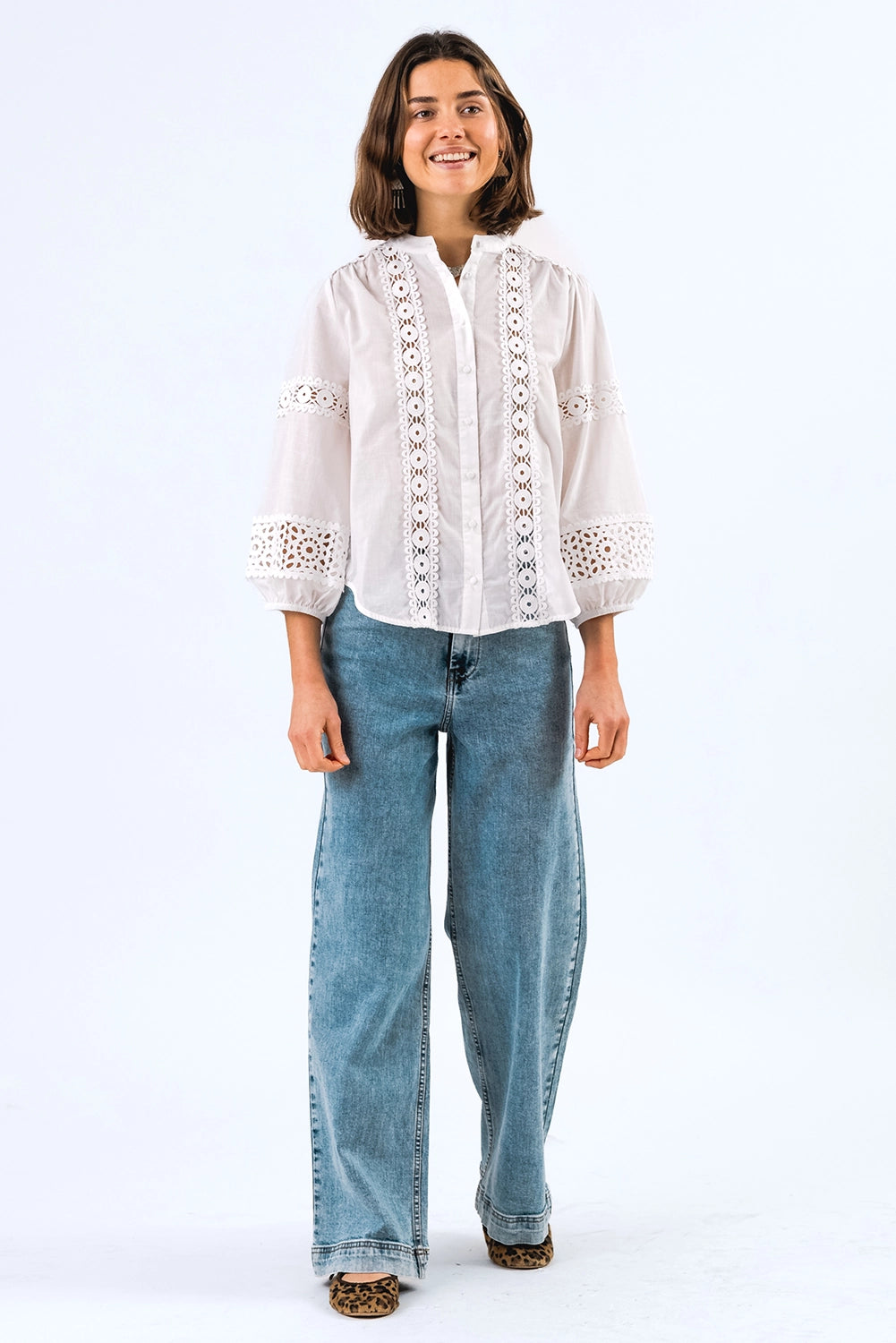 Lollys Laundry | JuneLL Shirt LS - White