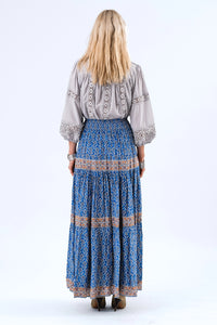 Lollys Laundry | JuneLL Shirt LS - Dusty Blue