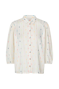 Lollys Laundry | HeidiLL Shirt 3/4 - Creme