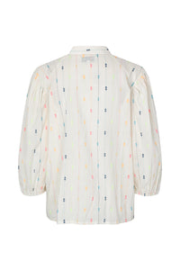 Lollys Laundry | HeidiLL Shirt 3/4 - Creme