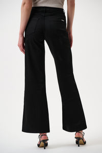 Joseph Ribkoff | Goldie | Classic Wide-Leg Stretch Jeans - Black251968BCO