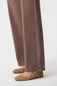 Joseph Ribkoff | Goldie | Classic Wide-Leg Stretch Jeans - Vintage Rose 251968F26