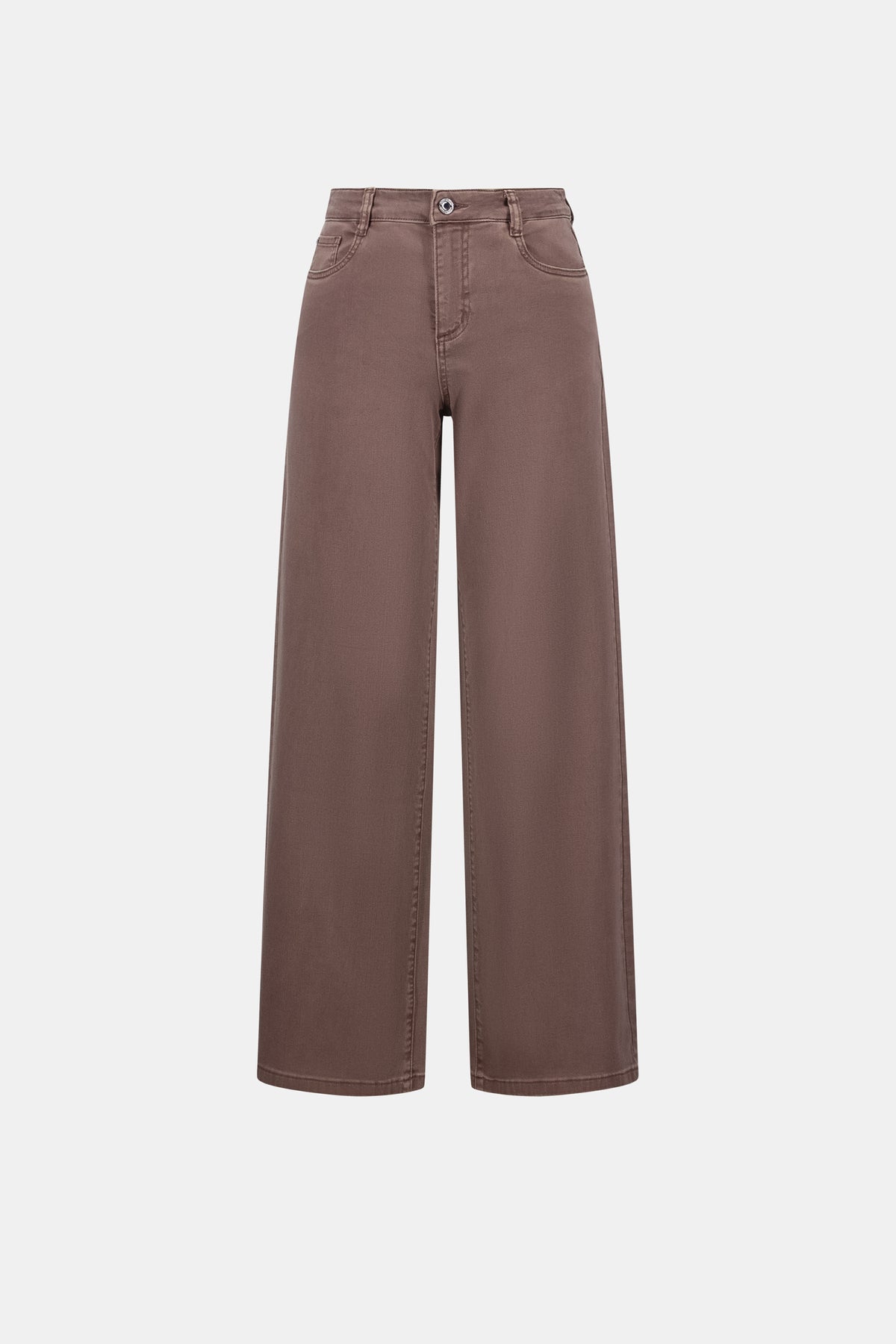 Joseph Ribkoff | Goldie | Classic Wide-Leg Stretch Jeans - Vintage Rose 251968F26