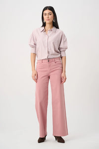 Joseph Ribkoff | Goldie | Classic Wide-Leg Stretch Jeans - Vintage Rose 251968F26