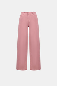 Joseph Ribkoff | Goldie | Classic Wide-Leg Stretch Jeans - Vintage Rose 251968F26