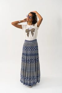 Lollys Laundry | RomaLL Tee SS - White 25213-1010