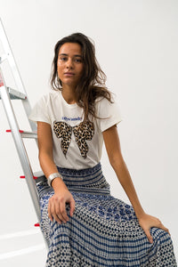 Lollys Laundry | RomaLL Tee SS - White 25213-1010