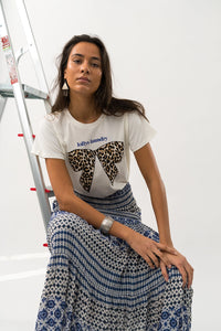 Lollys Laundry | RomaLL Tee SS - White 25213-1010