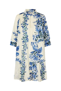 Lollys Laundry | SabineLL Short Dress SS - Blue