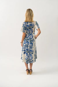Lollys Laundry | BlakeLL Maxi Dress LS - Blue