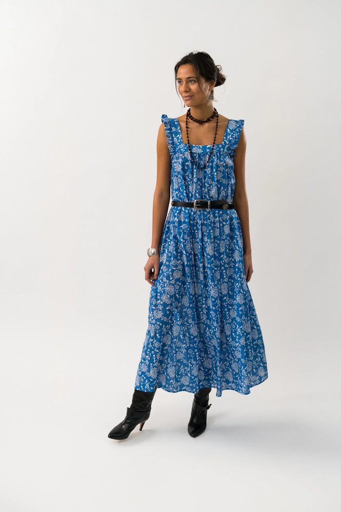Lollys Laundry | KiraLL Dress SL - Blue