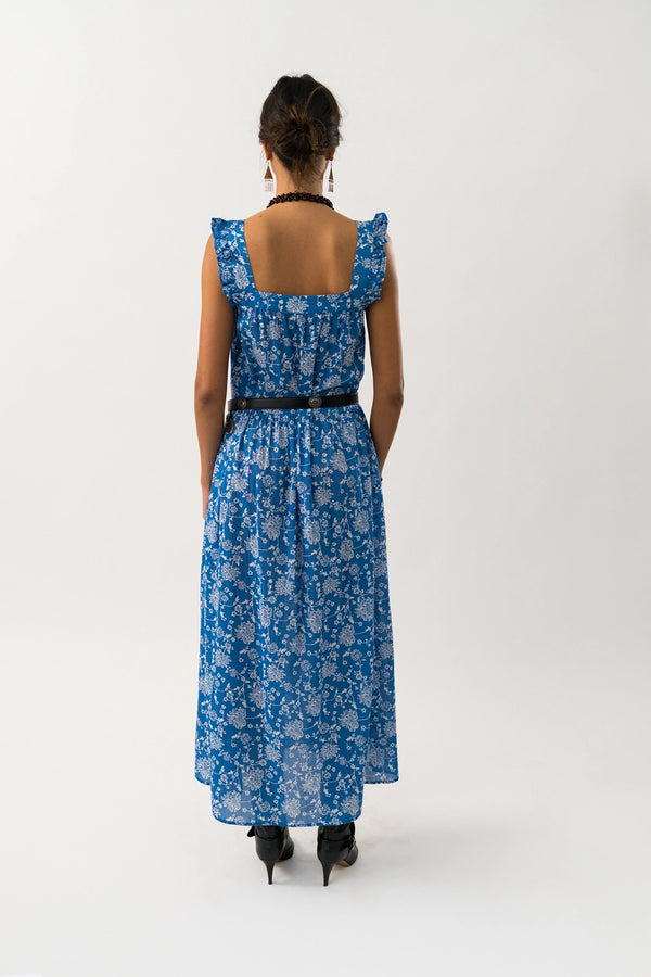 Lollys Laundry | KiraLL Dress SL - Blue