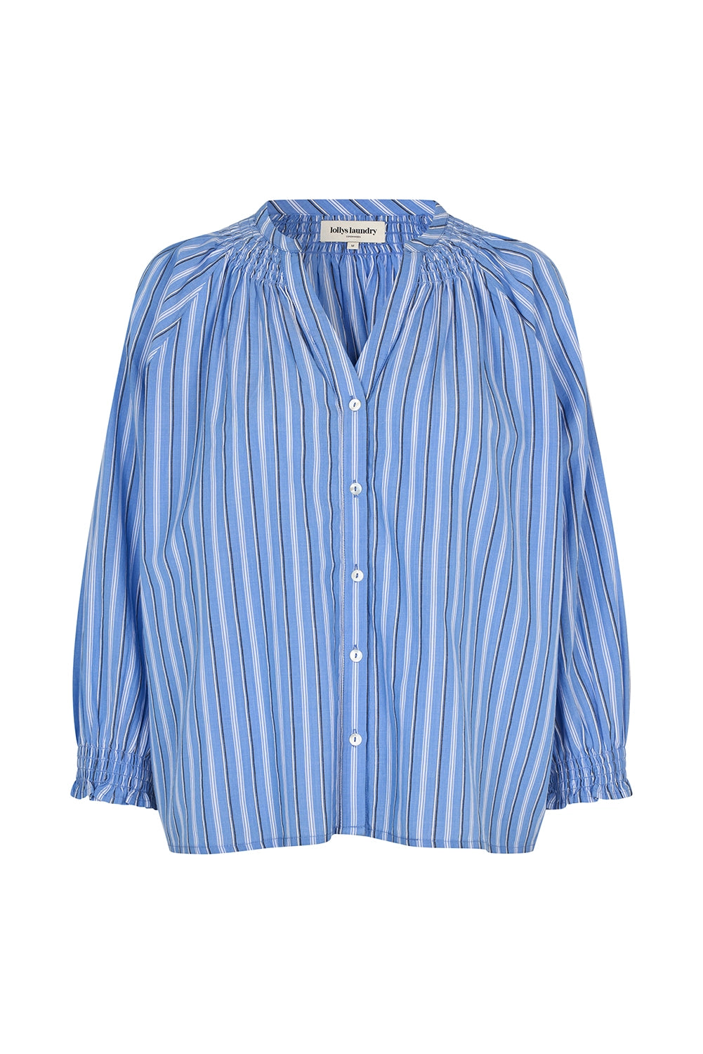 Lollys Laundry | EloraLL Shirt 3/4  - Light Blue