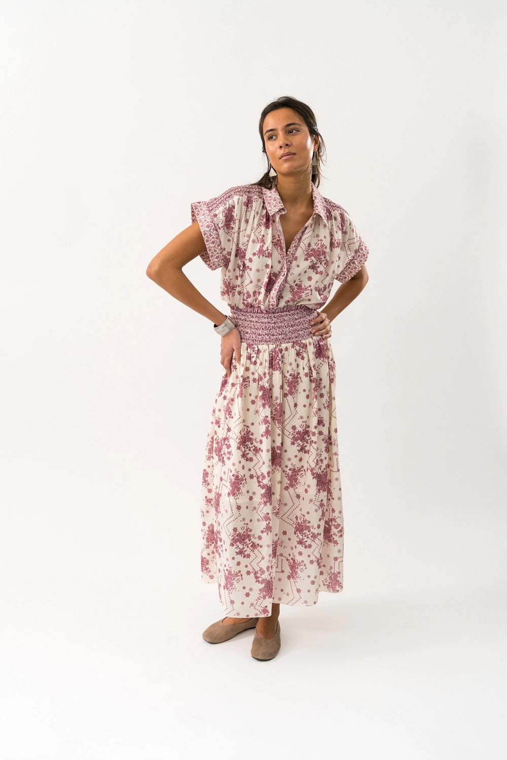 Lollys Laundry | BadalLL Shirt SS - Flower Print