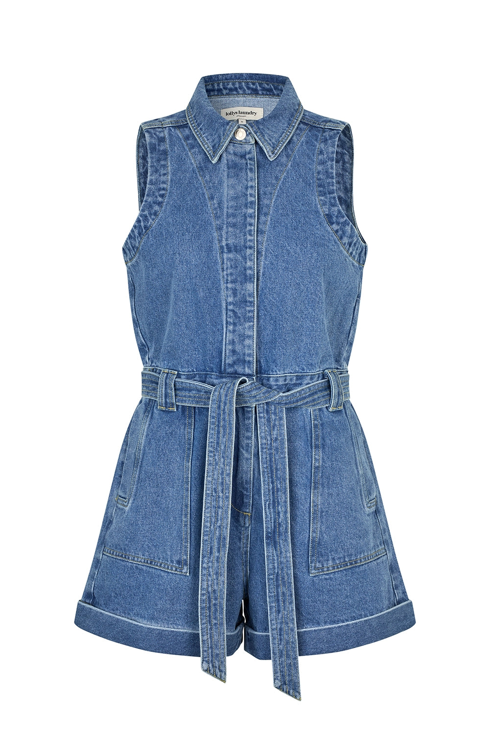 Lollys Laundry | CoraLL Jumpsuit SL - Blue