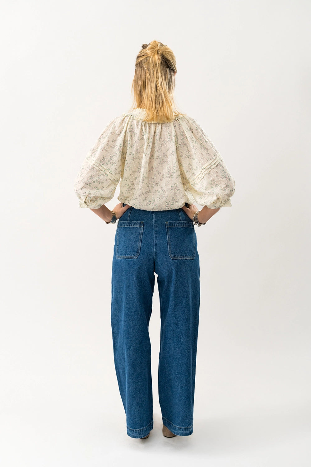 Lollys Laundry | AlviLL Blouse 3/4 - Crème