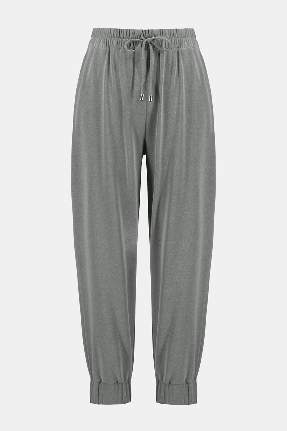 Joseph Ribkoff melange silky knit pull-on jogger with elastic waistband, elegant women’s casual pant style available at Hollie Rose.