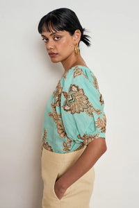 ZOE KRATZMANN | GRACE TOP | MINT KGARI