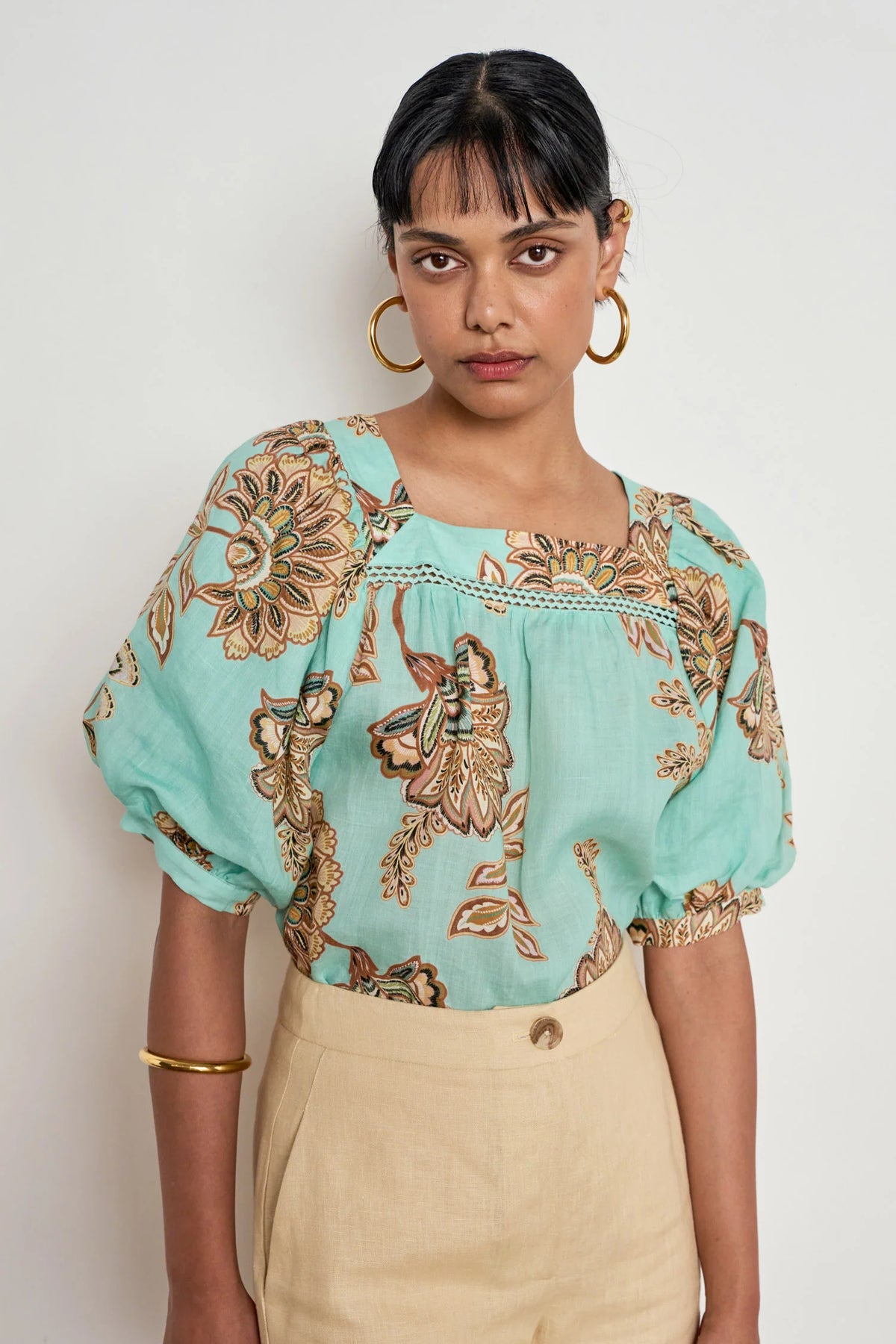 ZOE KRATZMANN | GRACE TOP | MINT KGARI