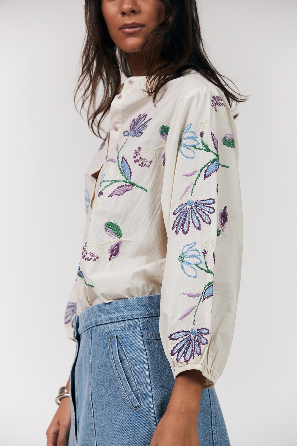 Lollys Laundry | FaithLL Blouse 3/4 - Creme