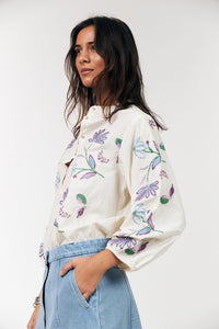 Lollys Laundry | FaithLL Blouse 3/4 - Creme