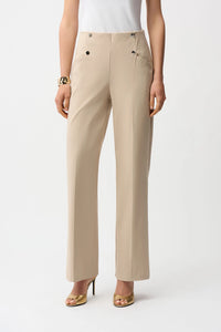Joseph Ribkoff | Millennium Wide Leg Pull-On Pants - Parchment 261040