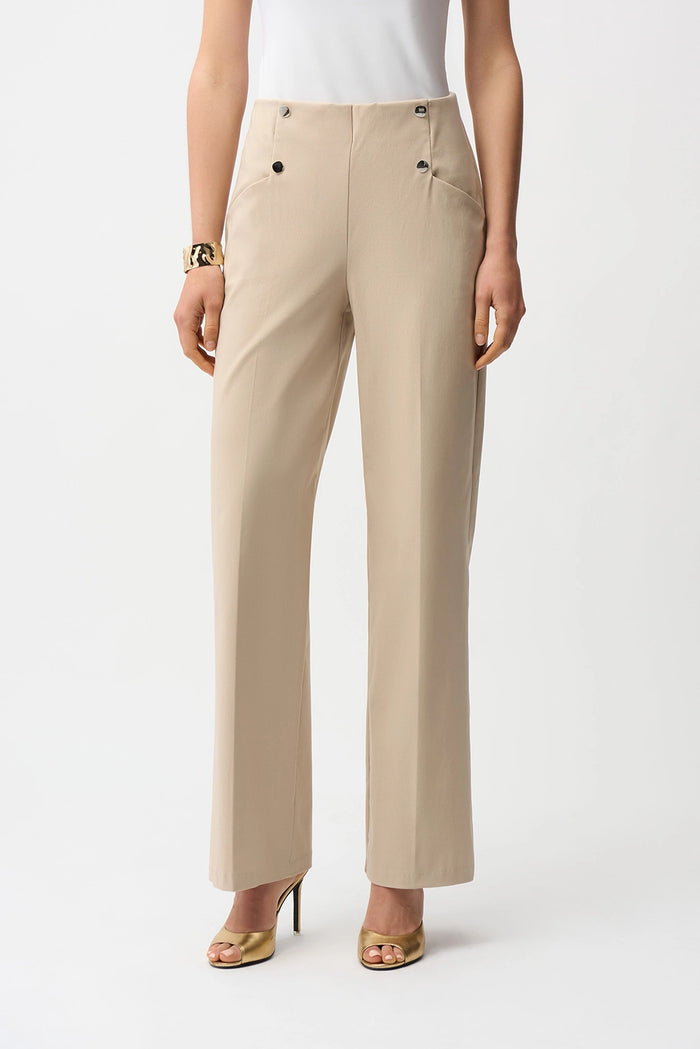 Joseph Ribkoff | Millennium Wide Leg Pull-On Pants - Parchment 261040