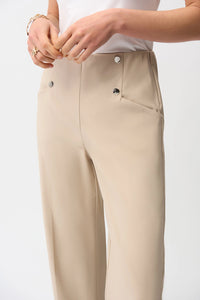 Joseph Ribkoff | Millennium Wide Leg Pull-On Pants - Parchment 261040