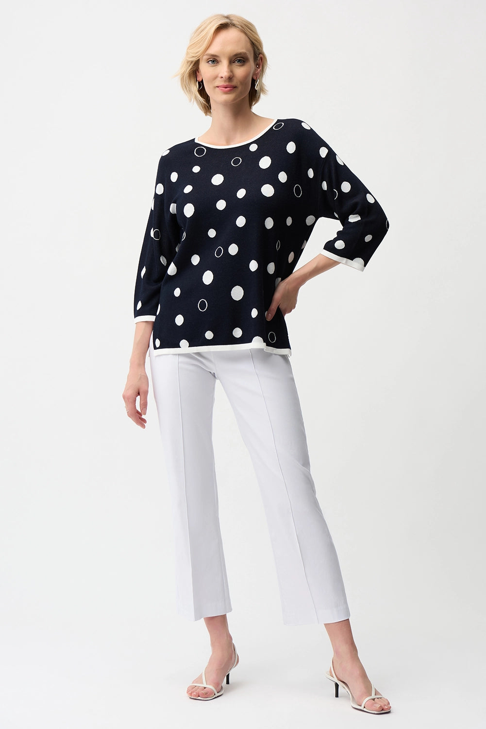 Joseph Ribkoff | Millennium Flare Pull-On Pants - White 261082