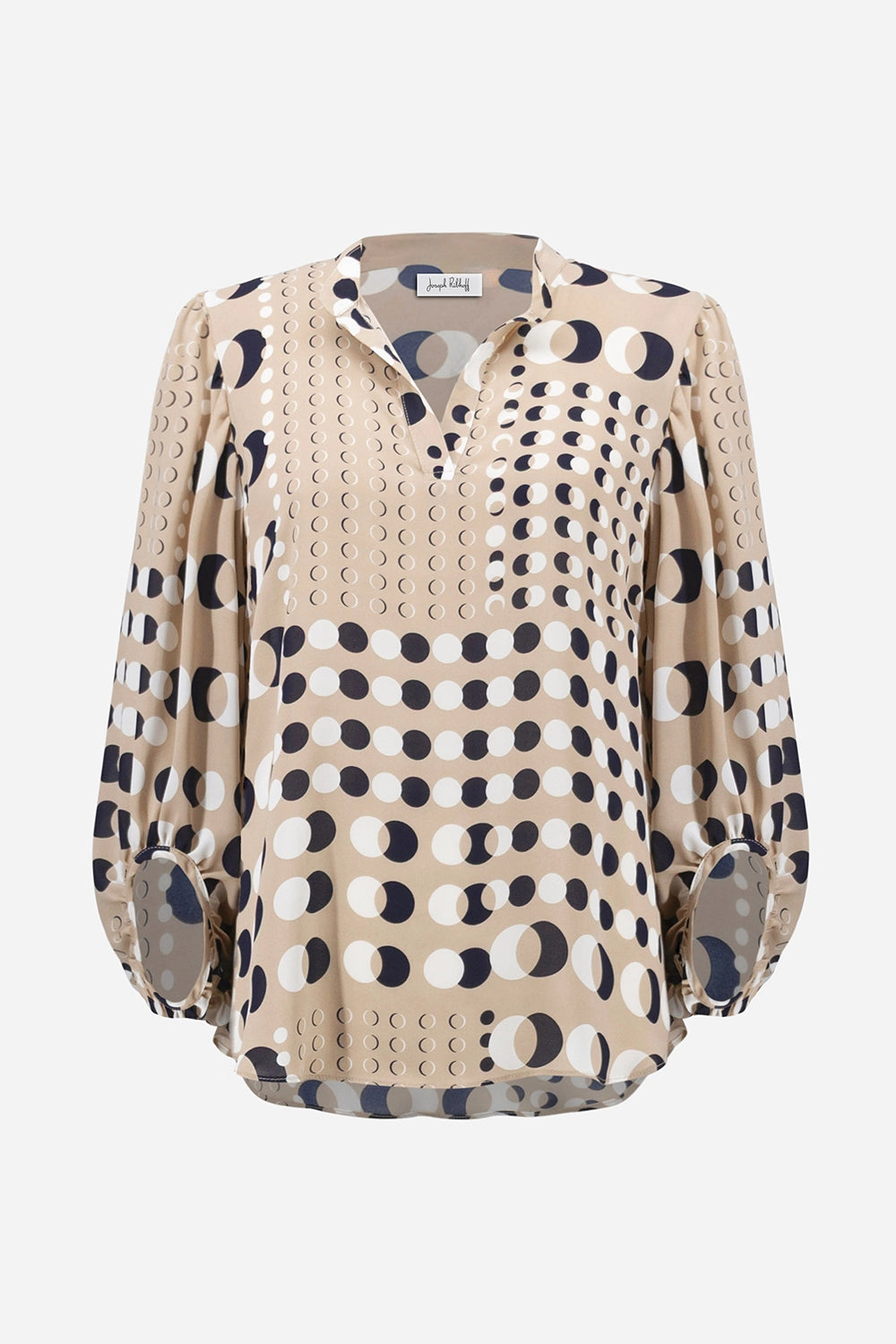 Joseph Ribkoff | Recycled Georgette Dot Print Boxy Tunic 261099