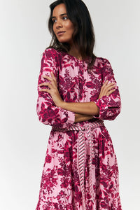 Lollys Laundry | NeeLL Maxi Dress 3/4 - Pink