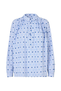 Lollys Laundry | LariLL Shirt LS - Dark Blue