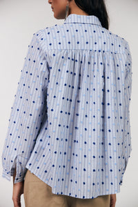 Lollys Laundry | LariLL Shirt LS - Dark Blue