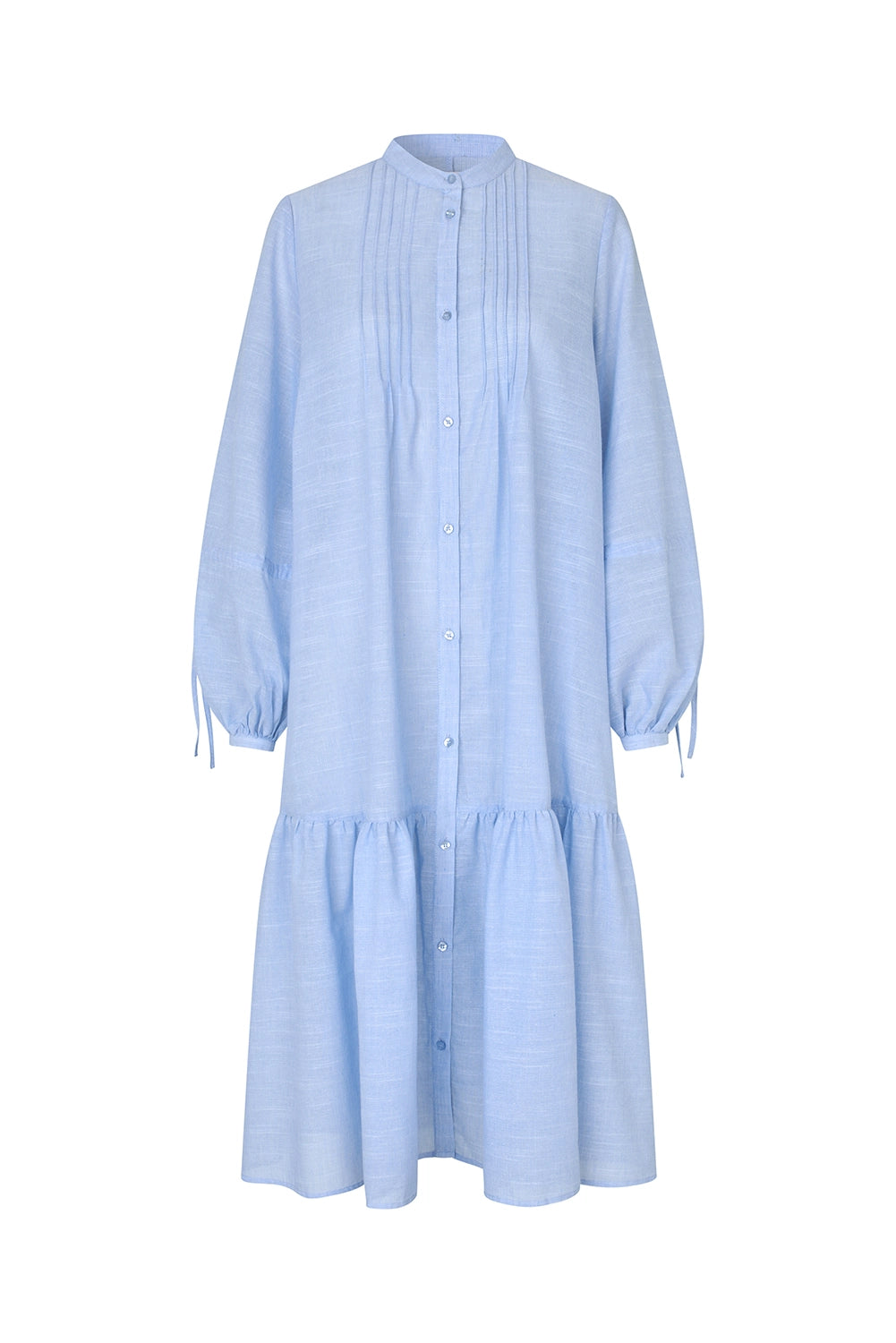 Lollys Laundry | AlannaLL Maxi Dress LS - Light Blue
