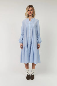 Lollys Laundry | AlannaLL Maxi Dress LS - Light Blue