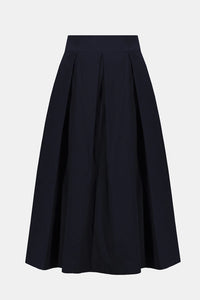 Joseph Ribkoff | Signature | Stretch Taffeta Flared Skirt With Box Pleats 261757