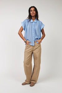 Lollys Laundry | BadalLL Shirt SS - Blue