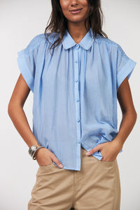 Lollys Laundry | BadalLL Shirt SS - Blue