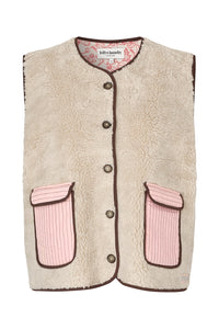 Lollys Laundry | JaceLL Love Vest SL - Beige
