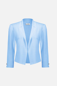 Joseph Ribkoff | Viscose Blend Open-Front Cardigan - Sky Blue 261920