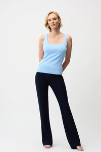 Joseph Ribkoff | Viscose Blend Fitted Camisole - Sky Blue 261923